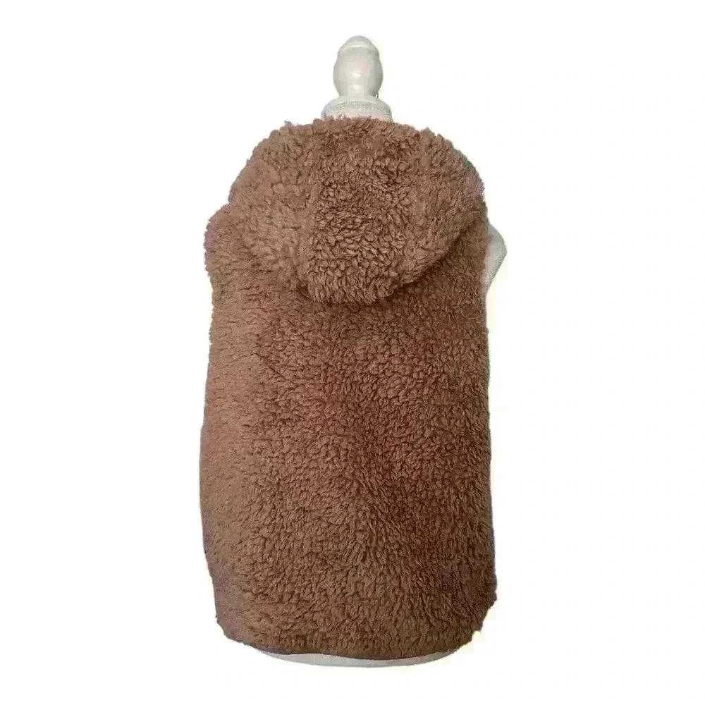 Weatherproof Vintage NWT Ladies' Comfy Teddy Bear Vest Blushing Pink Size S